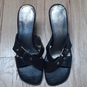 Black Slip-on Liz Claiborne Heels
